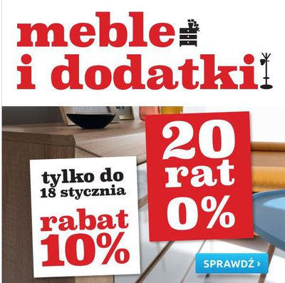 Meble i dodatki -20%