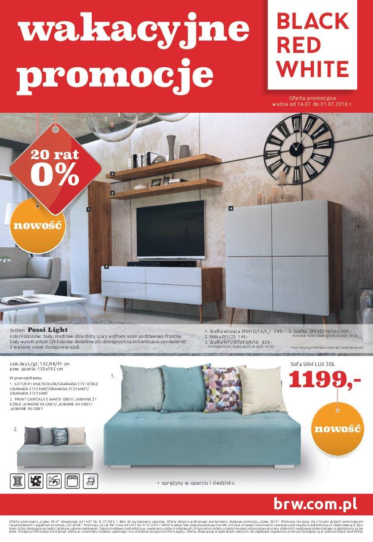 Gazetka promocyjna Black Red White str. 1