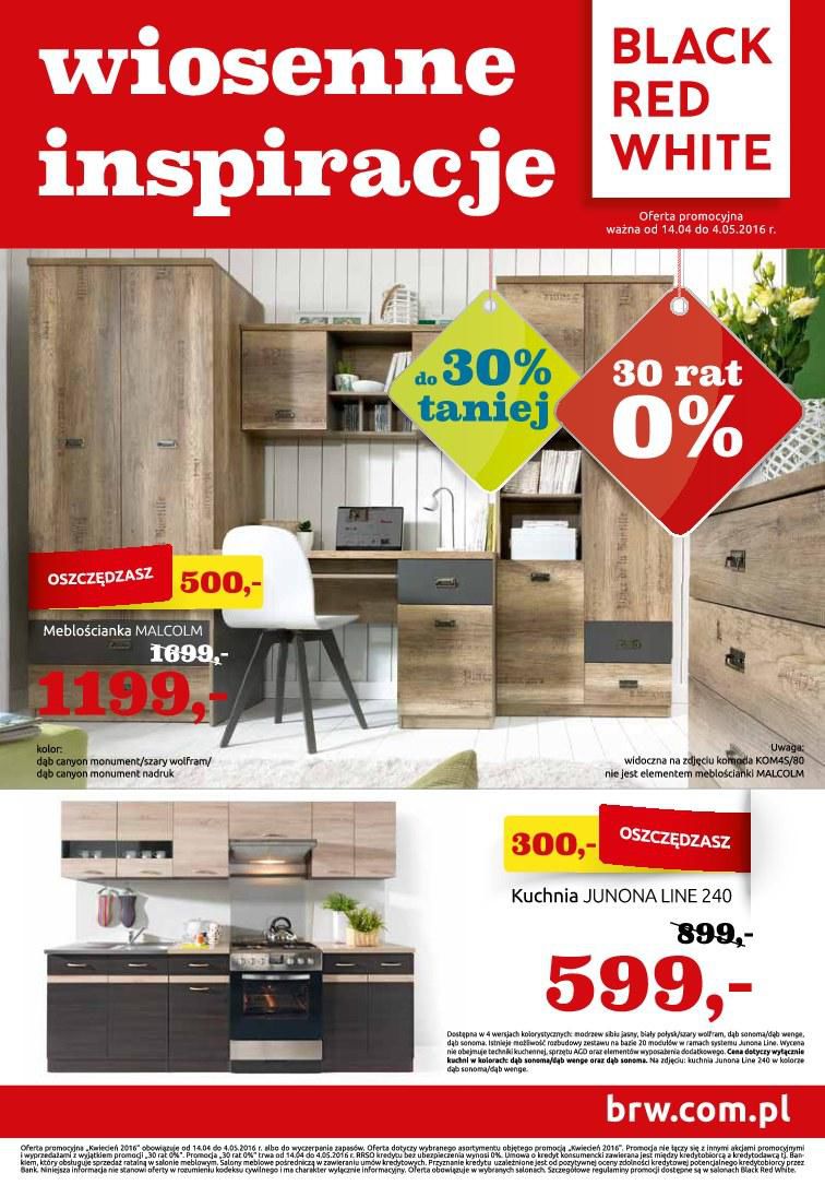 Gazetka promocyjna Black Red White str. 1