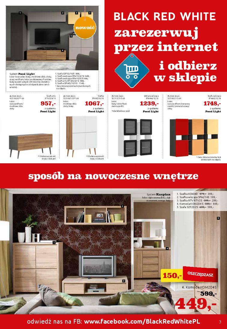 Gazetka promocyjna Black Red White str. 3
