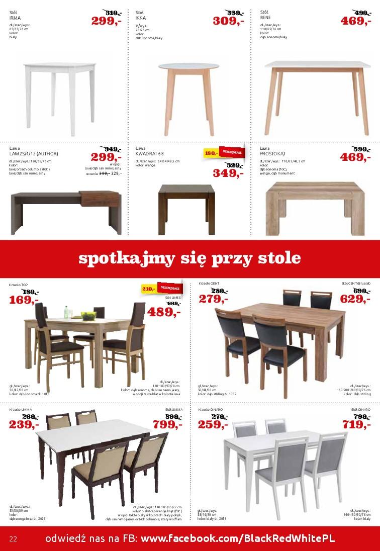 Gazetka promocyjna Black Red White str. 22