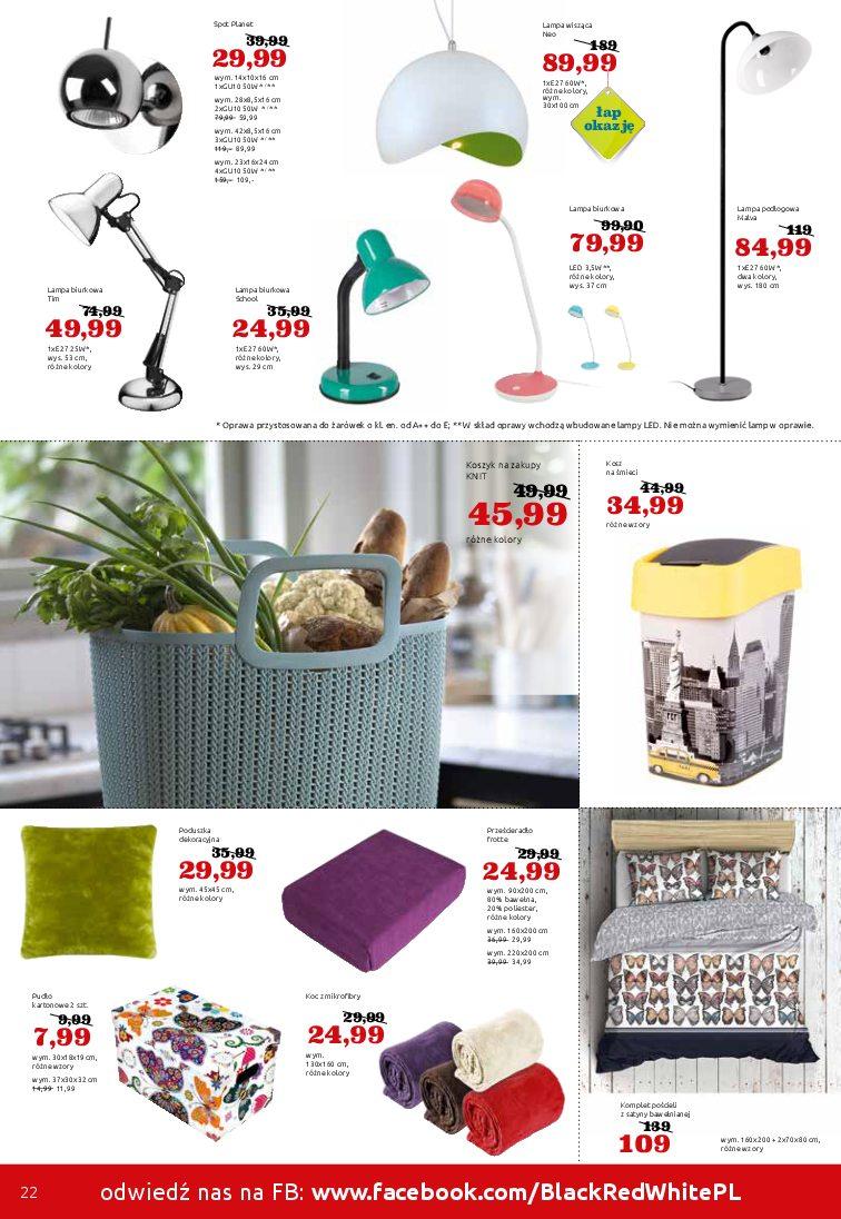 Gazetka promocyjna Black Red White str. 22