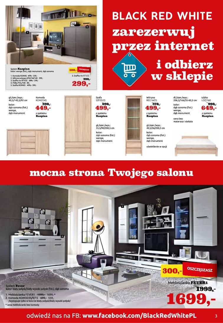 Gazetka promocyjna Black Red White str. 3